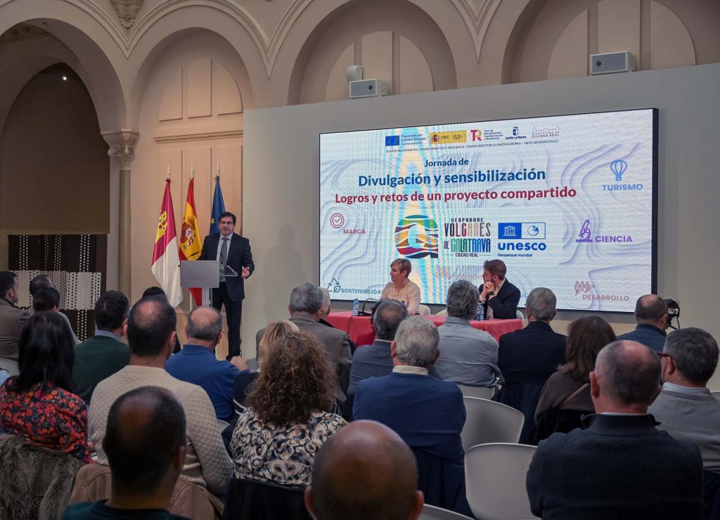 El Geoparque Volcanes de Calatrava avanza en gobernanza y cooperación en la jornada «Logros y retos de un proyecto compartido»